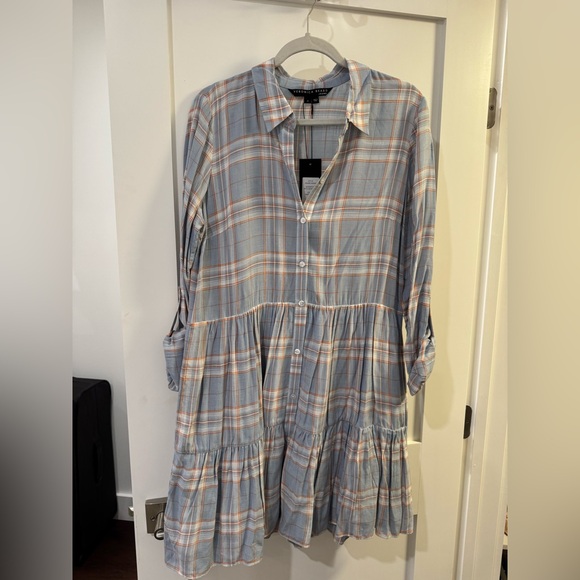 Veronica Beard Jemila Plaid Dress Size M - Picture 2 of 4